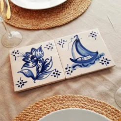 Azulejo 14x14cm - Andorinha