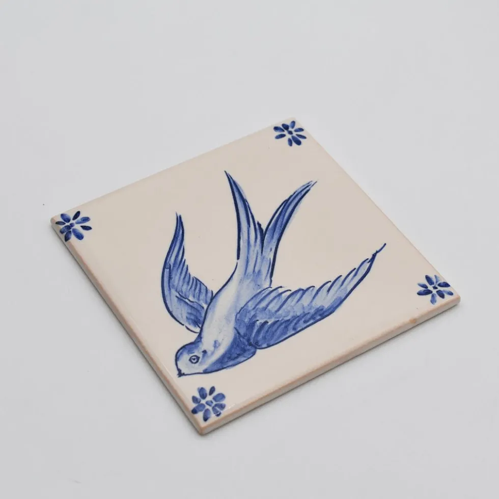 Azulejo 11x11cm - Andorinha
