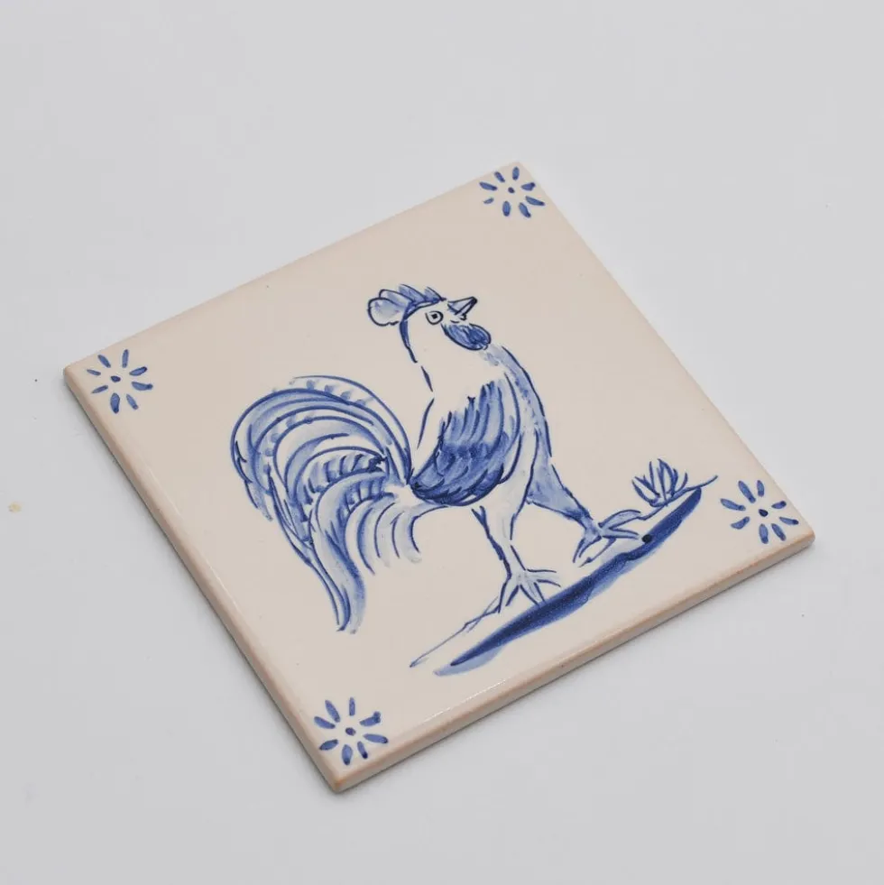 Azulejo 11x11cm - Galo