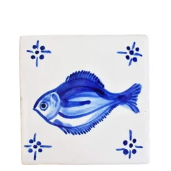 Azulejo 14x14cm - Peixe