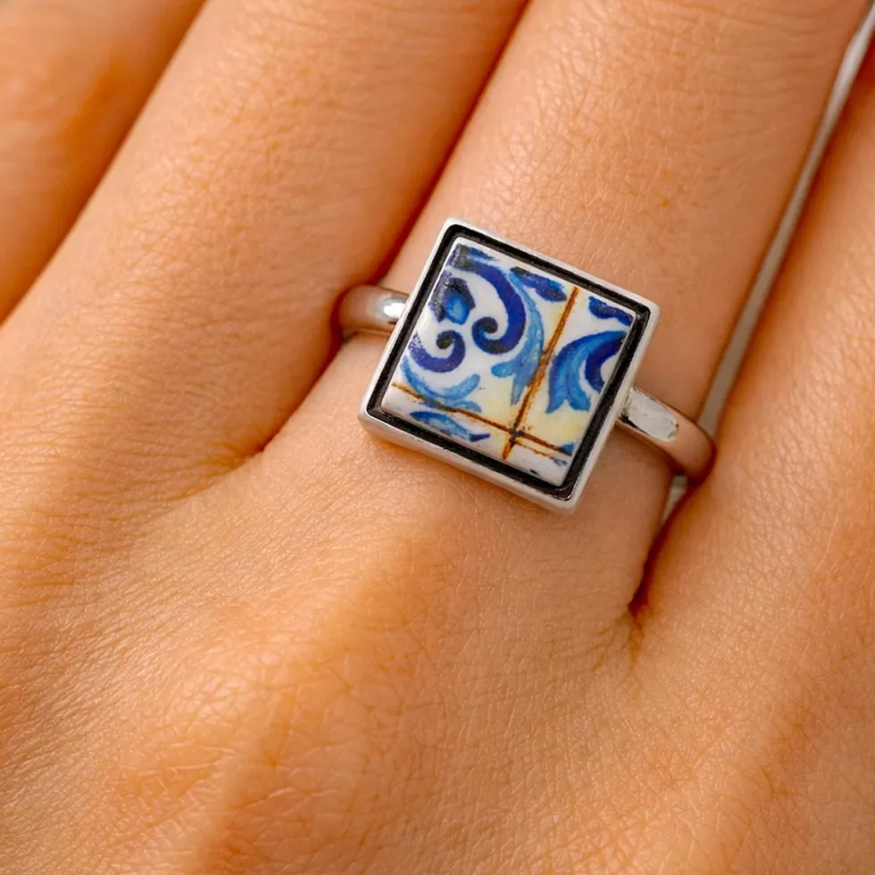 Bague "Azulejos"