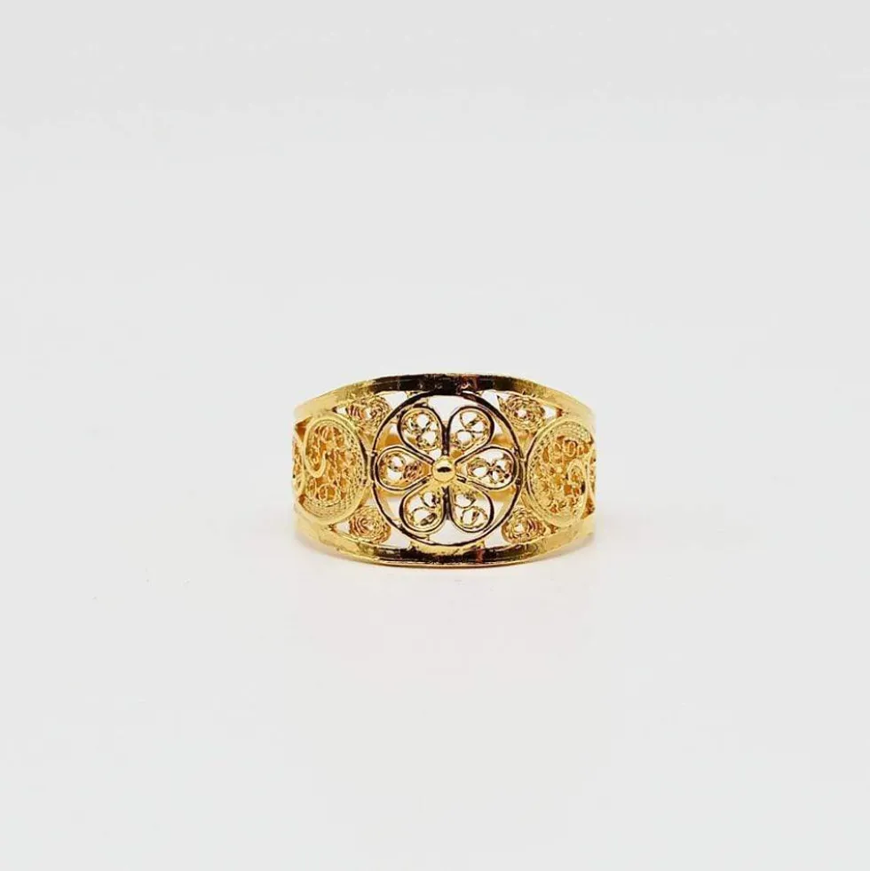 Bague en filigrane d'argent