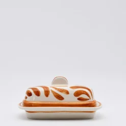 Beurrier en céramique "Andorinha" - Terracotta