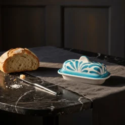 Beurrier en céramique 