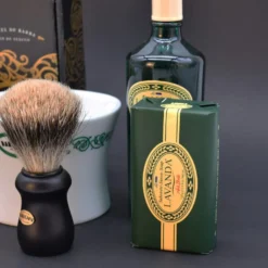 Blaireau en véritables poils de blaireau "Barbearia de Bairro"