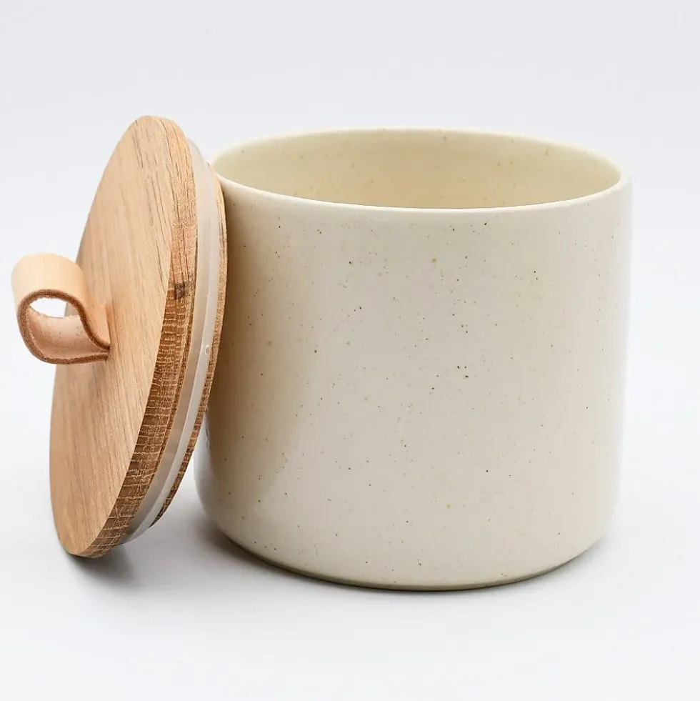 Boite de cuisine en grès "Pacifica“ - Beige