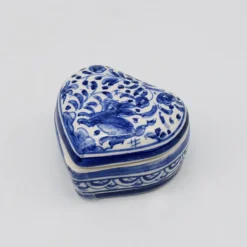 Boite en céramique de Coimbra en forme de coeur