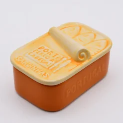 Boite en céramique "Sardinhas" - Orange