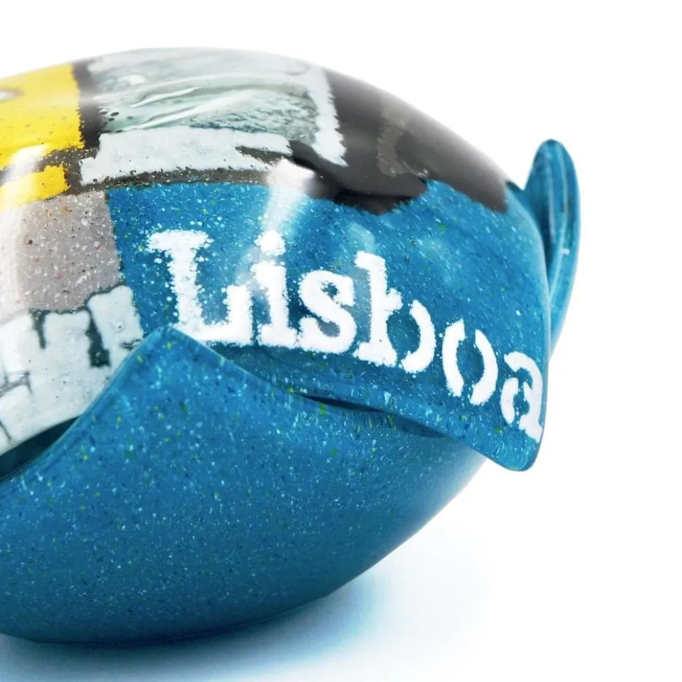 Boite en verre fusionné "Electrico 28"