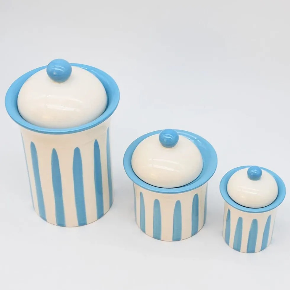 Boites de cuisine "Costa Nova Mar" - Turquoise