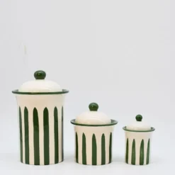 Boites de cuisine "Costa Nova Mar" - Vert
