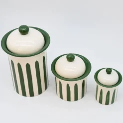 Boites de cuisine "Costa Nova Mar" - Vert