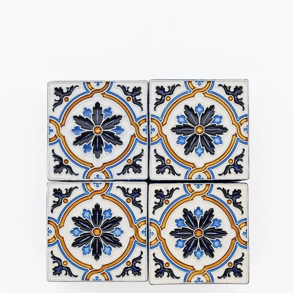 Boite à secrets "Azulejos" - Bleu