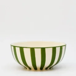 Bol à céréales rayé 