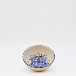 Bol en céramique "Brasão" 13cm - Bleu