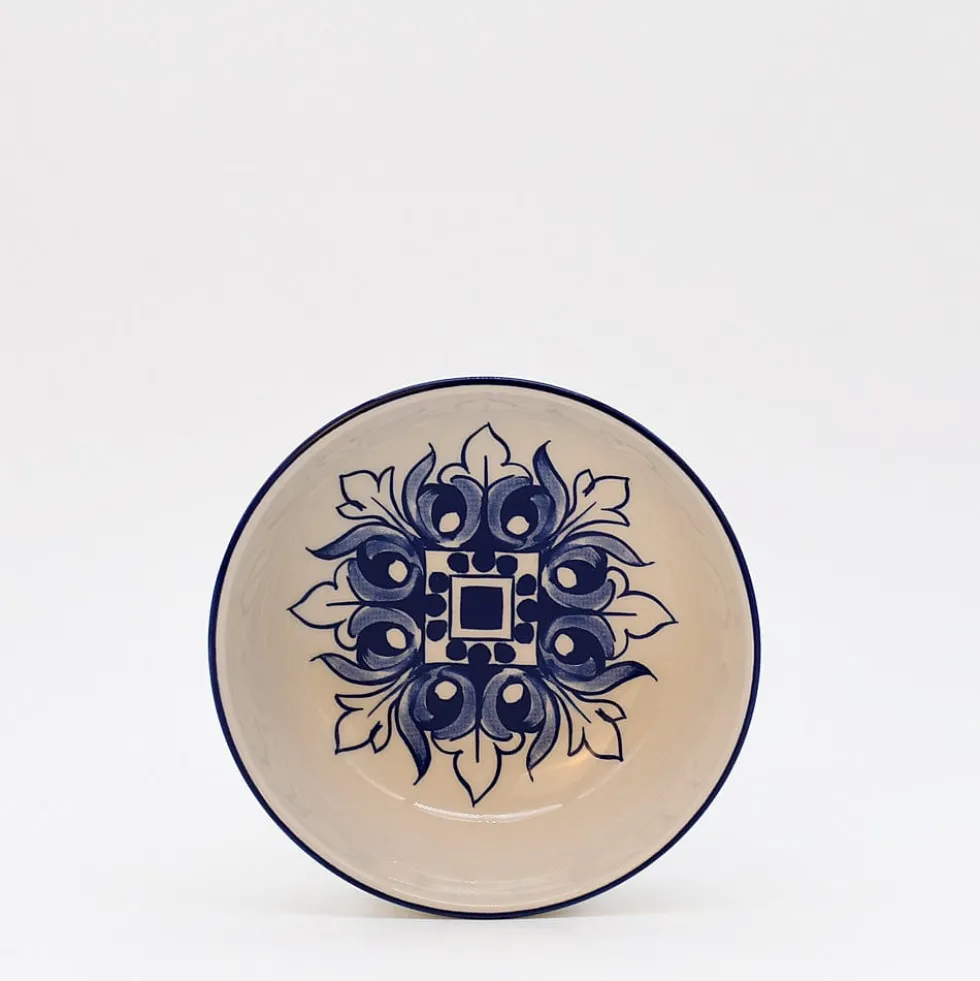 Bol en céramique "Brasão" 13cm - Bleu