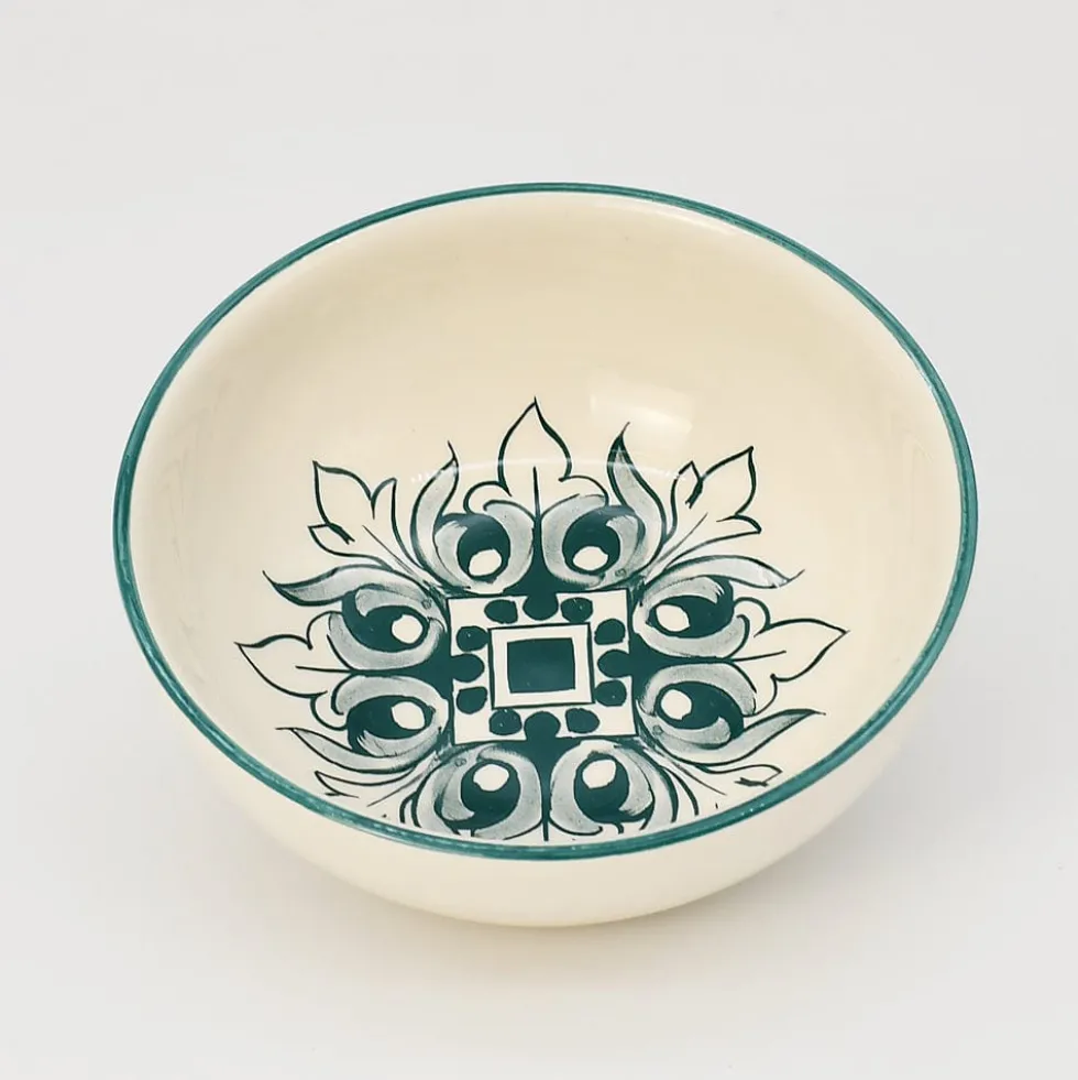 Bol en céramique "Brasão" 13cm - Vert