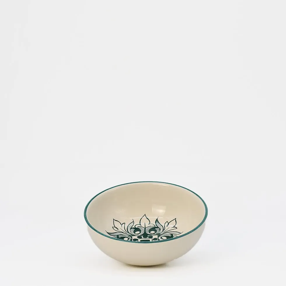 Bol en céramique "Brasão" 13cm - Vert