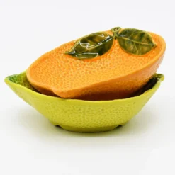 Bol en céramique en forme de citron - 18cm