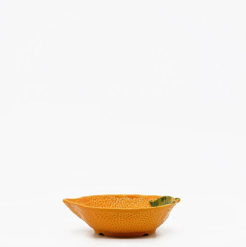 Bol en céramique en forme d'orange - 18cm