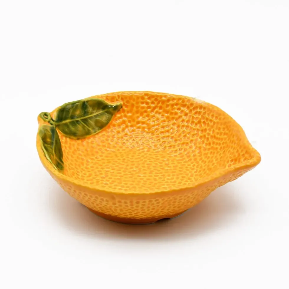 Bol en céramique en forme d'orange - 18cm