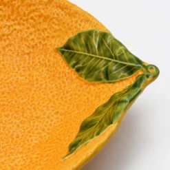 Bol en céramique en forme d'orange - 18cm