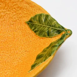 Bol en céramique en forme d'orange - 18cm