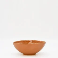 Bol en grès en forme de chou - Orange
