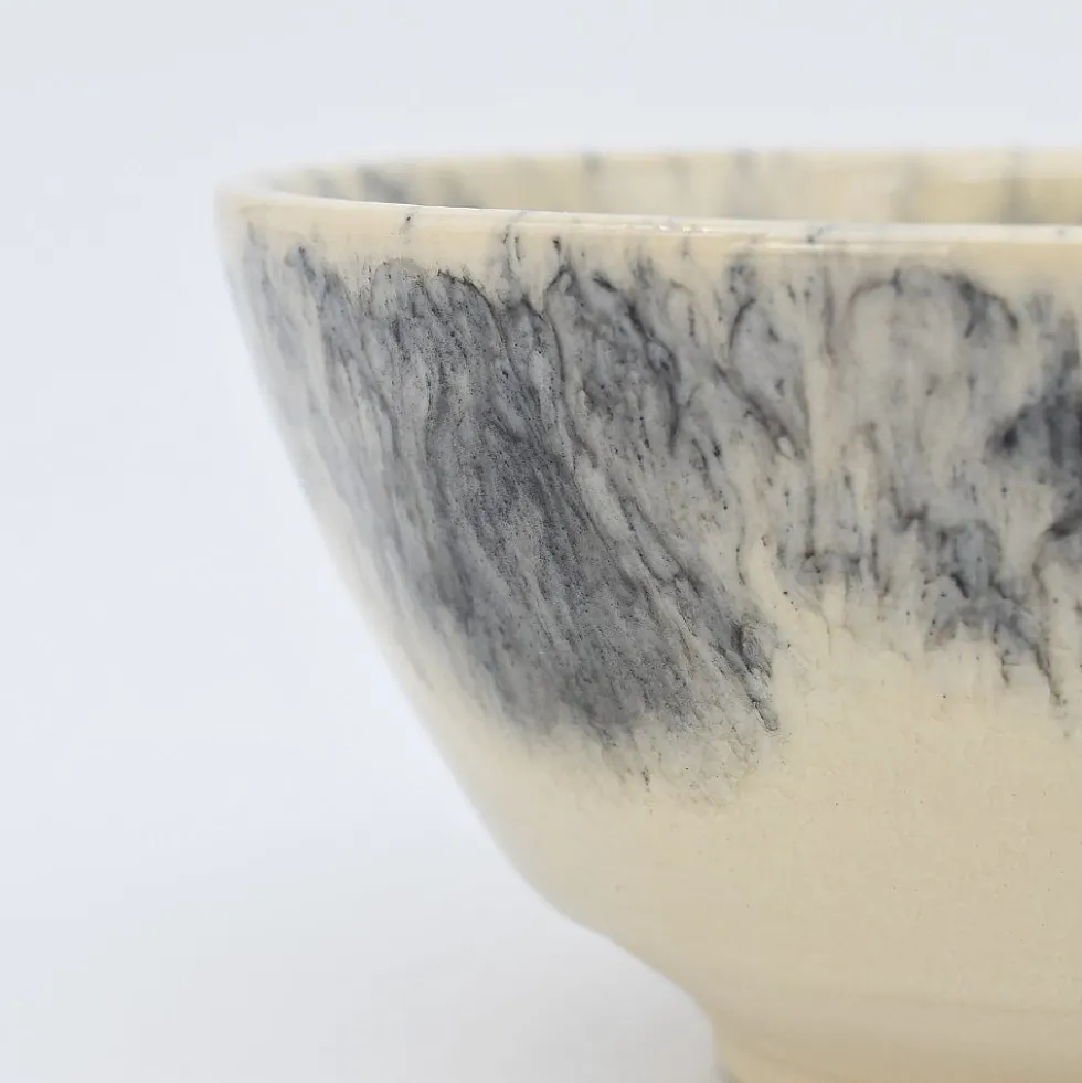 Bol en grès "Madeira" 14cm - Crème