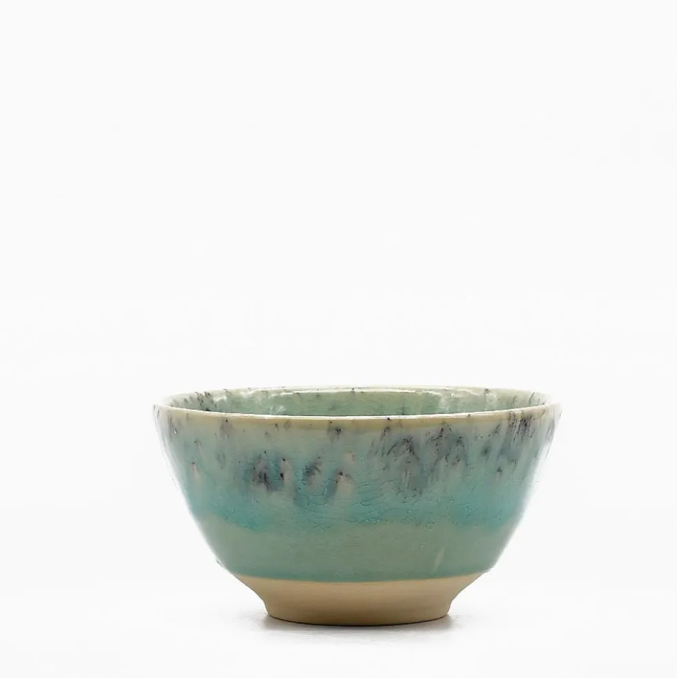 Bol en grès "Madeira" 14cm - Vert
