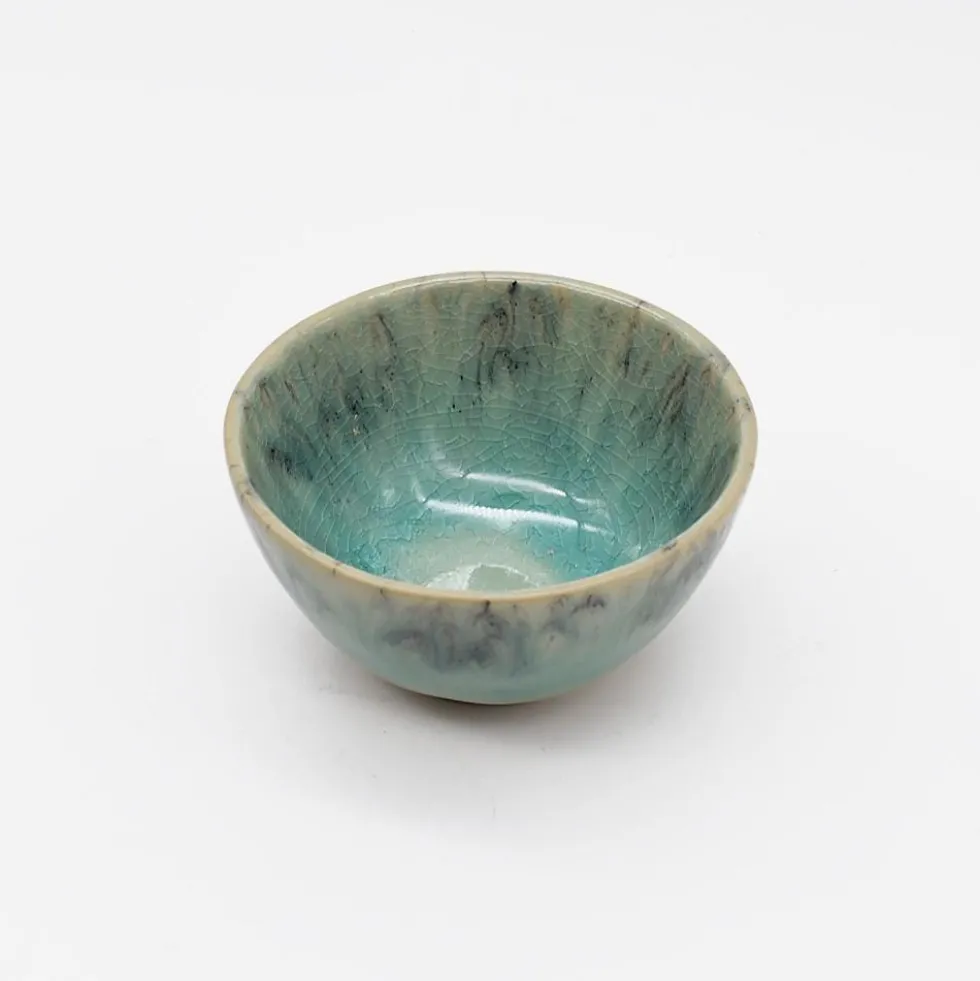 Bol en grès "Madeira" 12cm - Vert