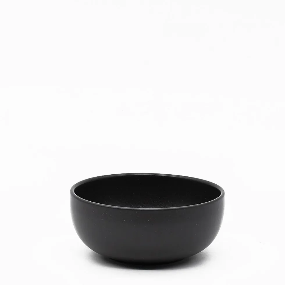 Bol en grès “Pacifica" - Anthracite