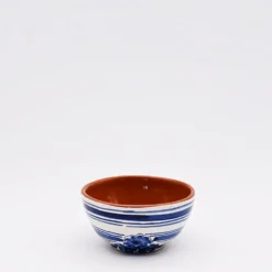 Bol en terre cuite 12cm - Bleu