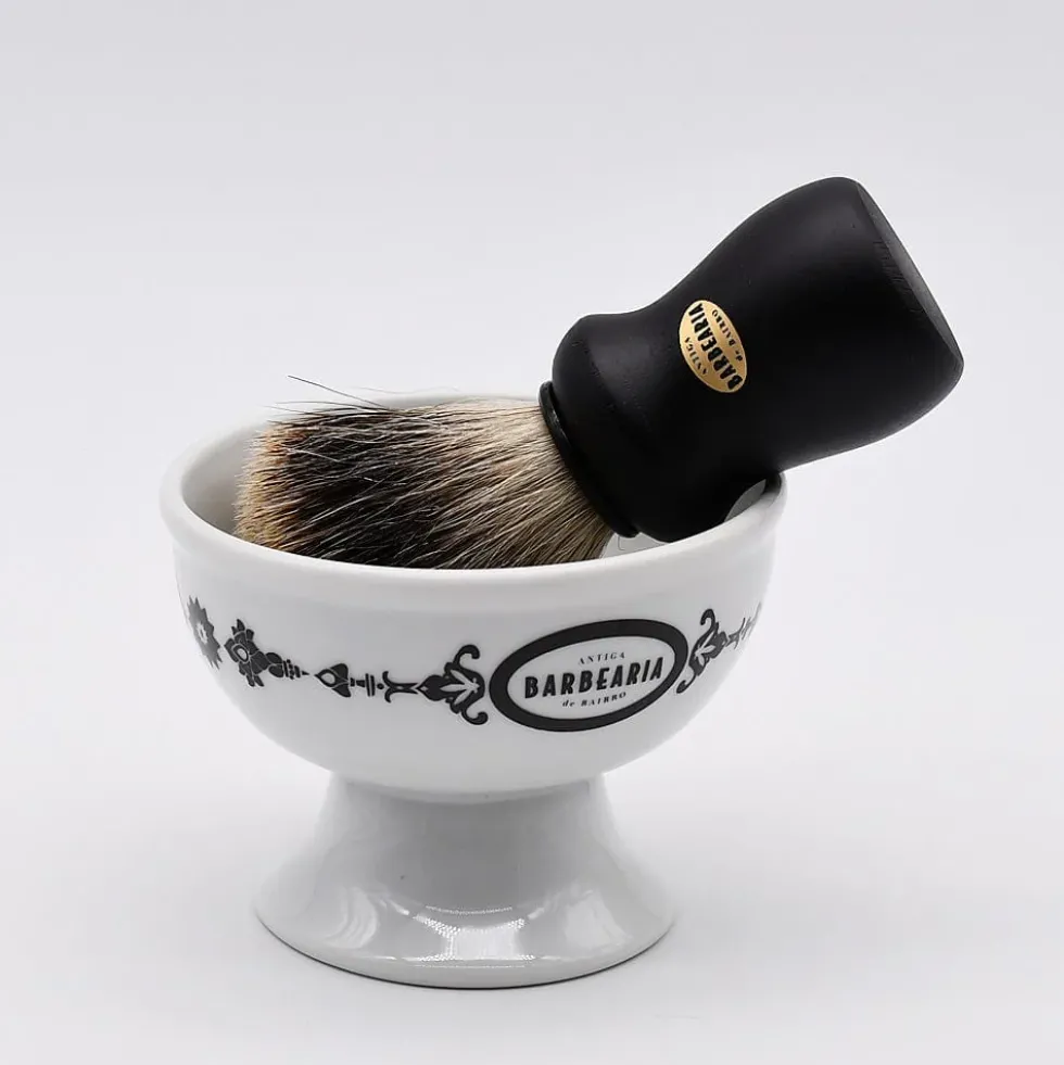 Bol à raser en porcelaine "Barbearia de Bairro"