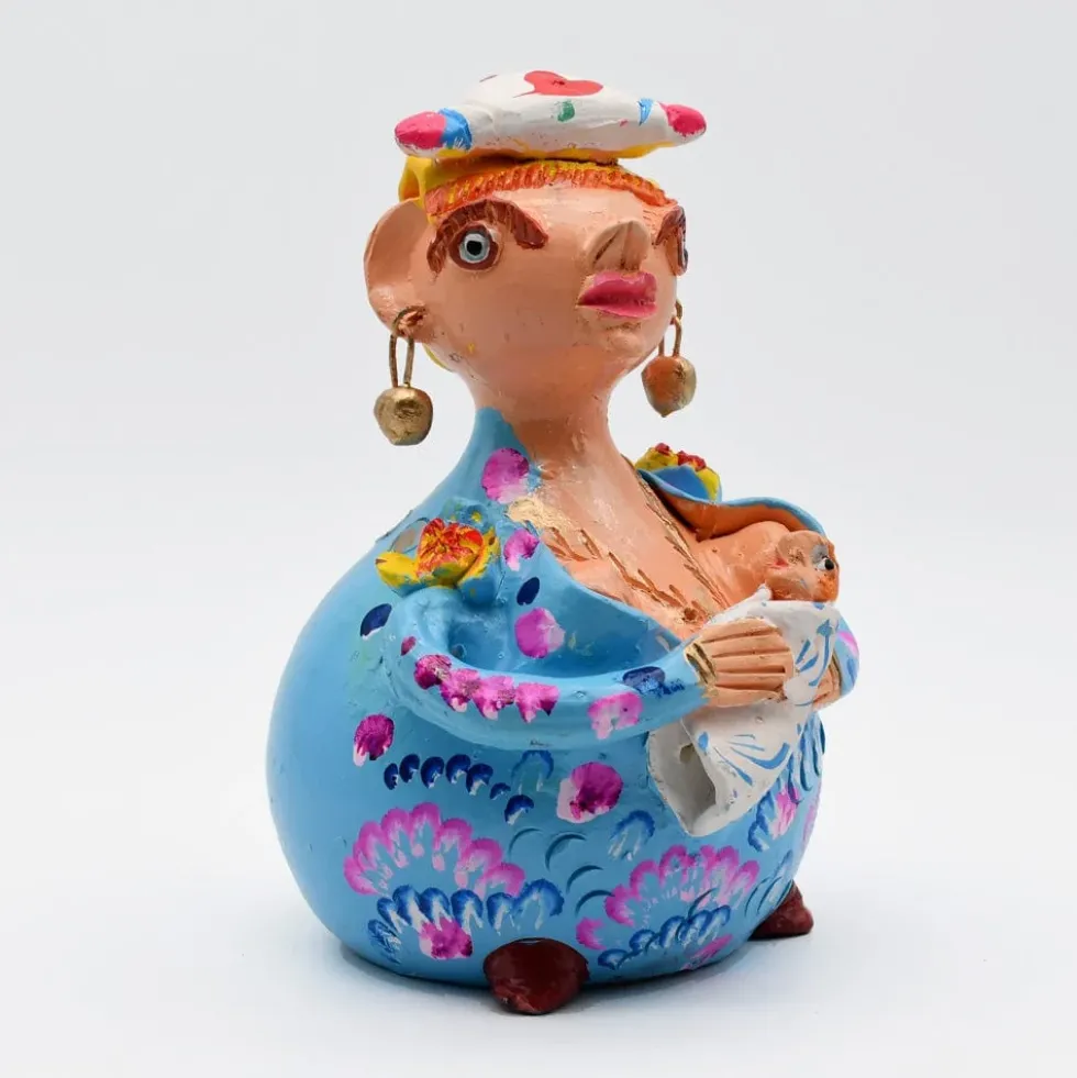 Boneca Barriguda 20cm - Júlia Côta