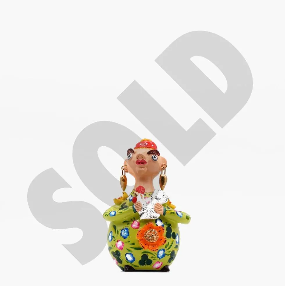 Boneca Barriguda 20cm - Júlia Côta