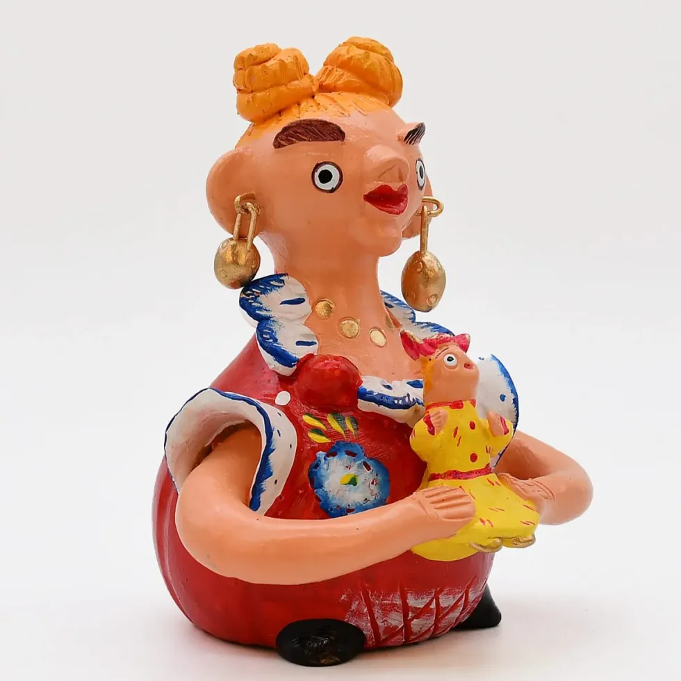 Boneca Barriguda 17cm - Prazeres Côta