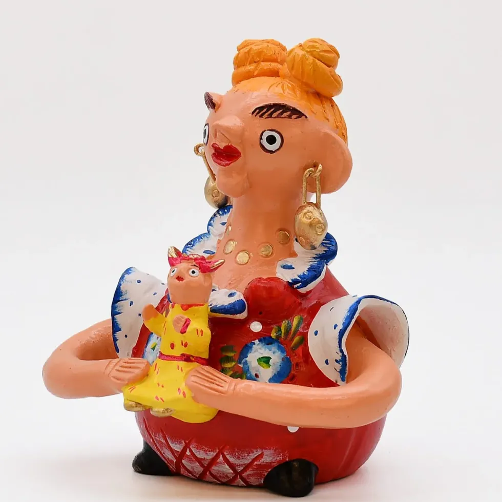 Boneca Barriguda 17cm - Prazeres Côta
