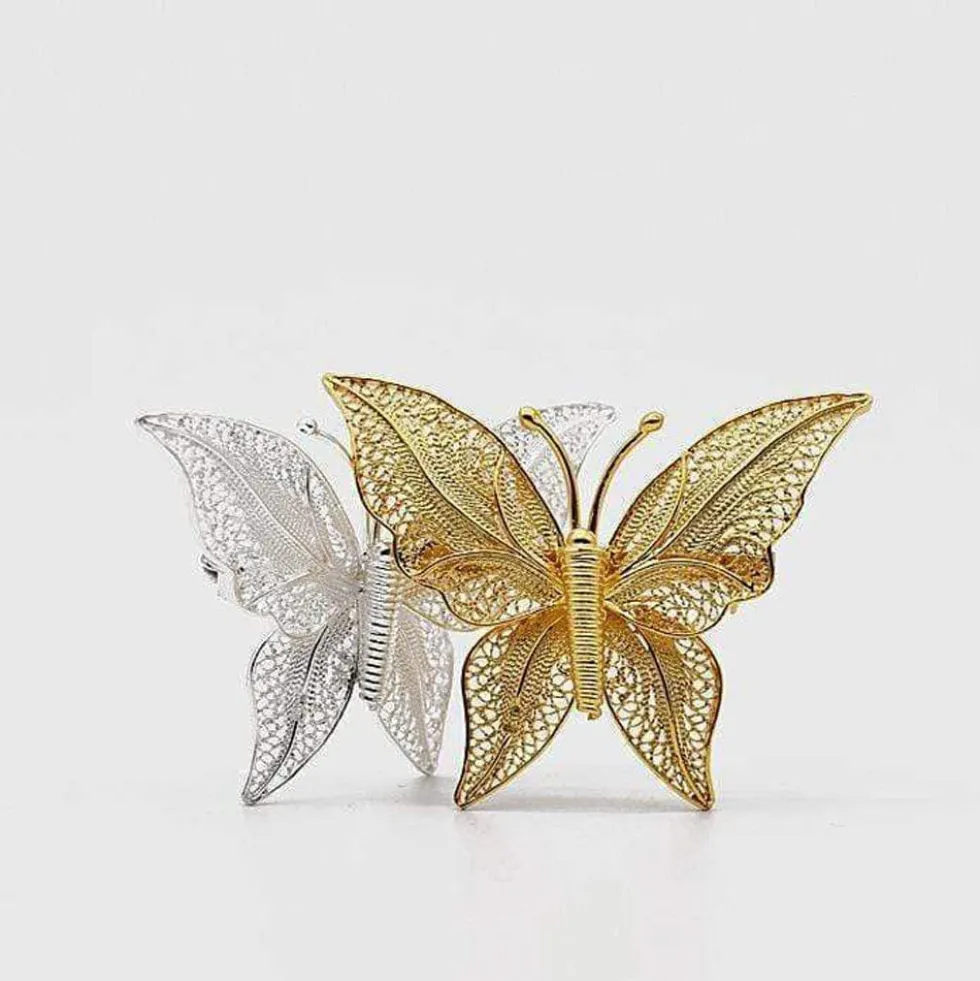 Borboleta I Broche en argent