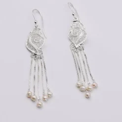 Boucles d'oreille en argent