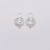 Boucles d'oreille en argent - 4cm