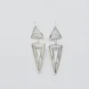 Boucles d'oreille en argent - 5.5cm