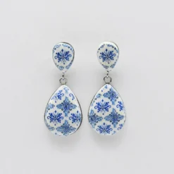 Boucles d'oreilles "Azulejos"