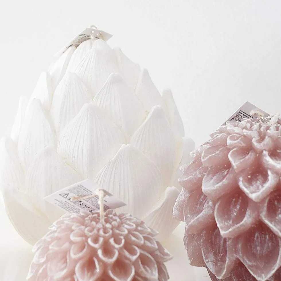 Bougie décorative "Alcachofra" - 12cm