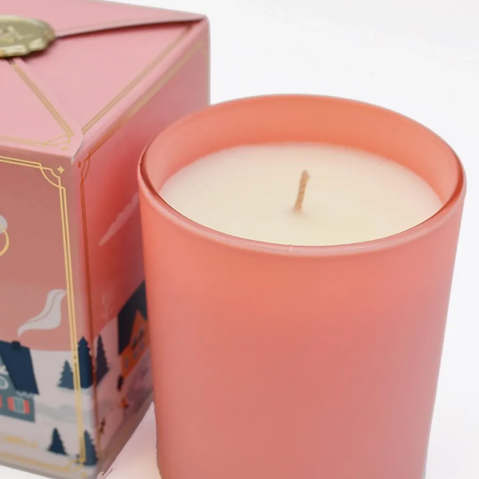 Bougie parfumée "Délice de fraise"