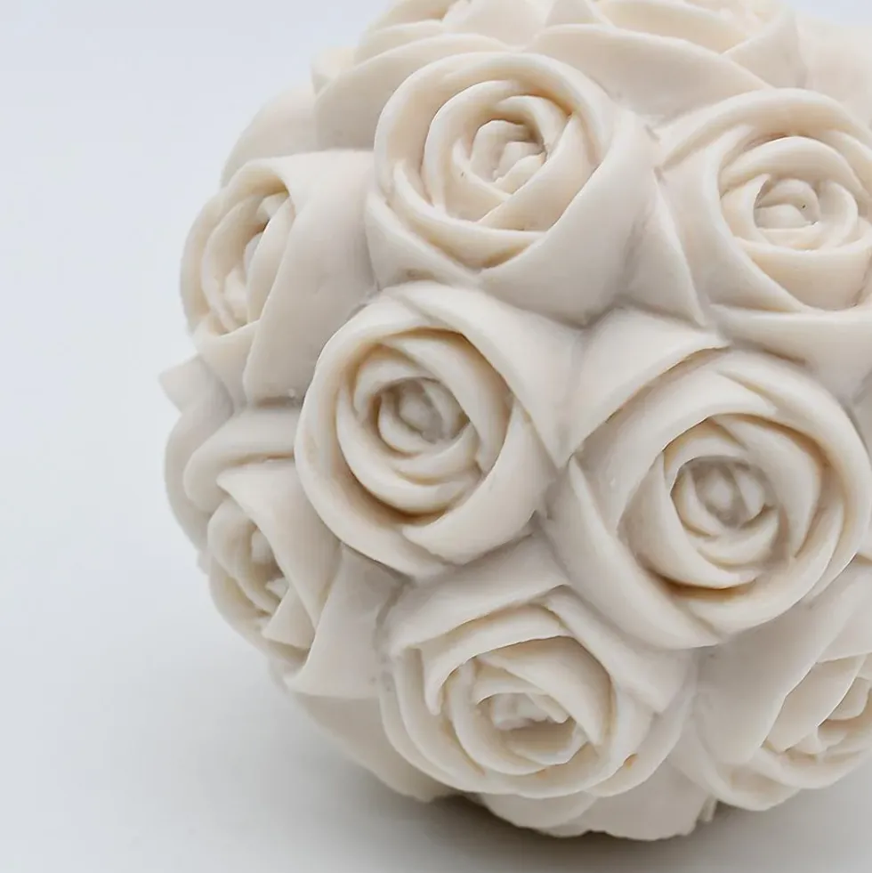 Bouquet de roses parfumé - Blanc