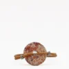 Bracelet en liège à médaillon - Rose