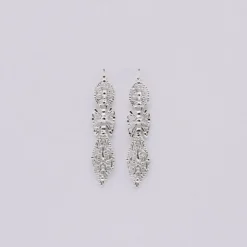 Brincos À Rei I Boucles d'oreille en argent - 6cm