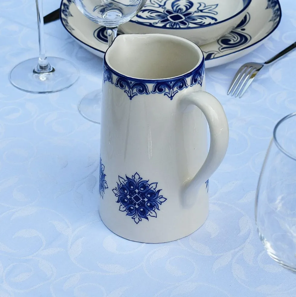 Carafe en céramique "Brasão" - Bleu