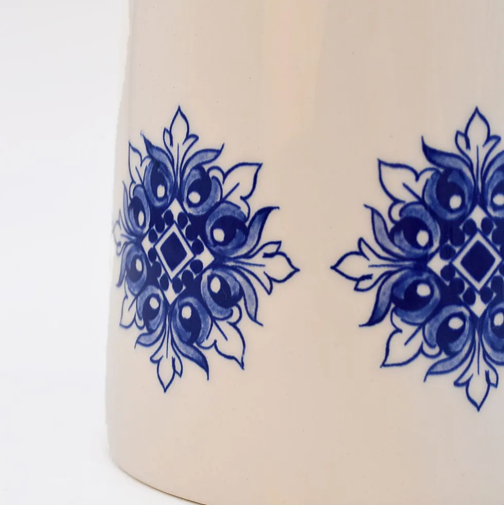 Carafe en céramique "Brasão" - Bleu